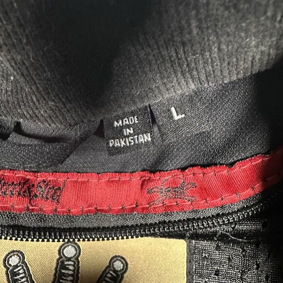 Street & Steel Armored Padded Motorcycle Biker Jacket Black Men’s Size Large - Picture 7 of 15